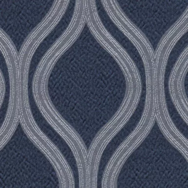 7081112 LIBERTY MIDNIGHT Lattice Jacquard Upholstery And Drapery Fabric