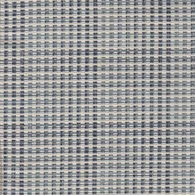 7090011 ASHMORE BLUEBERRY Check Linen Blend Upholstery And Drapery Fabric