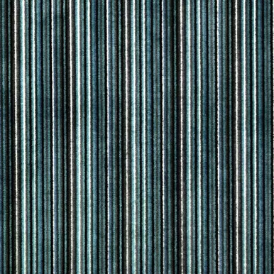 7100613 P Kaufmann BRIGHT-LINE 486 TWILIGHT Stripe Velvet Upholstery And Drapery Fabric