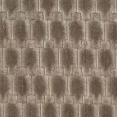 7107111 KOBBLE MINK Lattice Velvet Upholstery Fabric