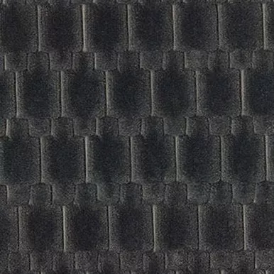 7107115 KOBBLE GRAPHITE Lattice Velvet Upholstery Fabric