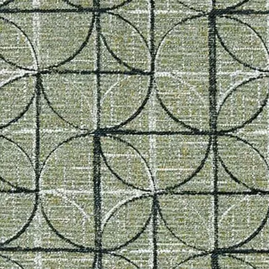 7114411 TUSCANY MOSS Geometric Jacquard Upholstery Fabric