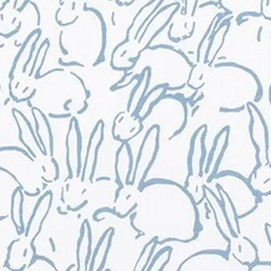 7115512 PETER WEATHERED BLUE Print Upholstery And Drapery Fabric