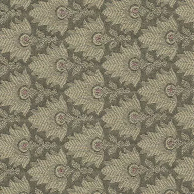 7152711 ERIK OLIVE Floral Jacquard Upholstery Fabric