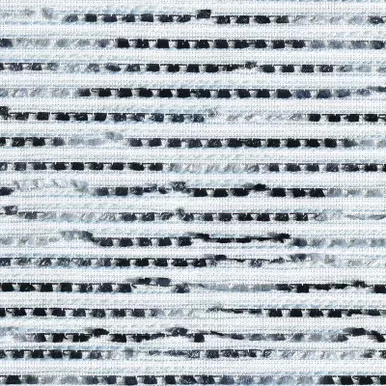 7158115 SOIREE GLAM Stripe Embroidered Drapery Fabric