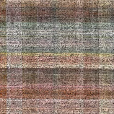 7166811 RORY SUNSET Plaid Upholstery Fabric