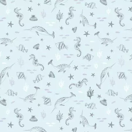75505-496 UNDERWATER WHIMSY– Blue Sea Life Toss
