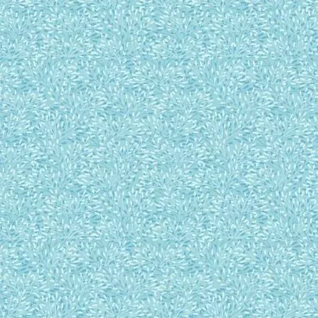 75509-441 UNDERWATER WHIMSY–Blue Seaweed Whimsy