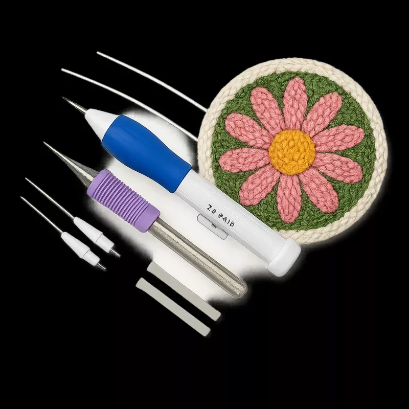 7pcs Needle Punch Tool– 4 Sizes of Needles