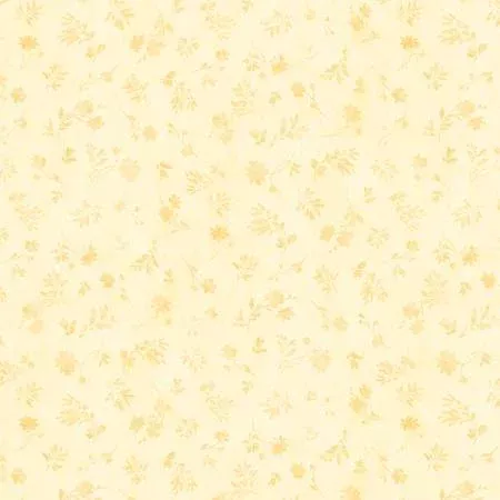 86502-555 FIELDS OF GOLD Yellow Floral Silhouettes