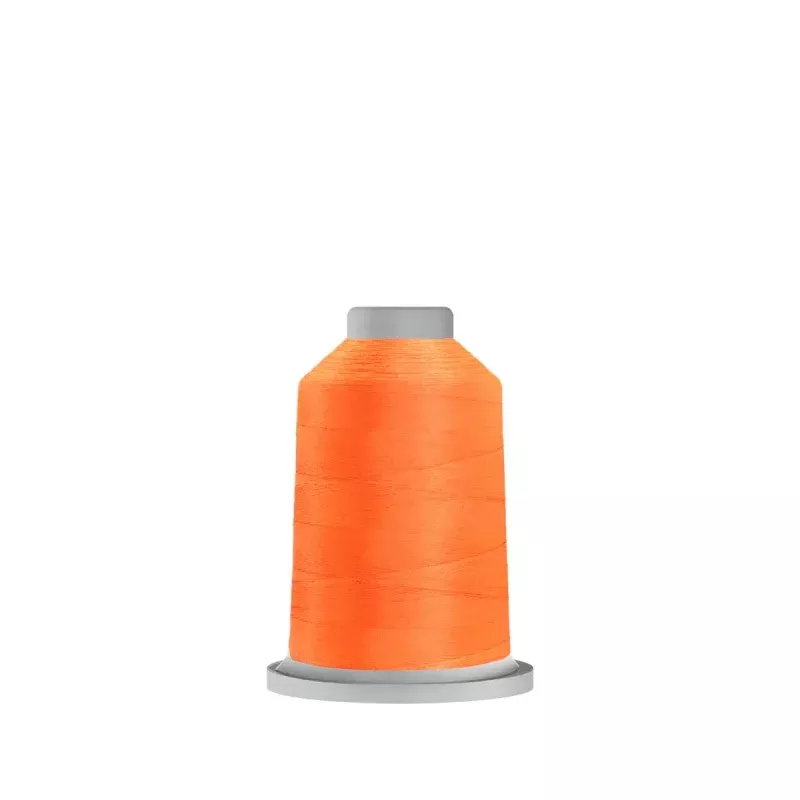 90811 Neon Orange Glide Polyester Thread - 1,100 yards Mini Spool