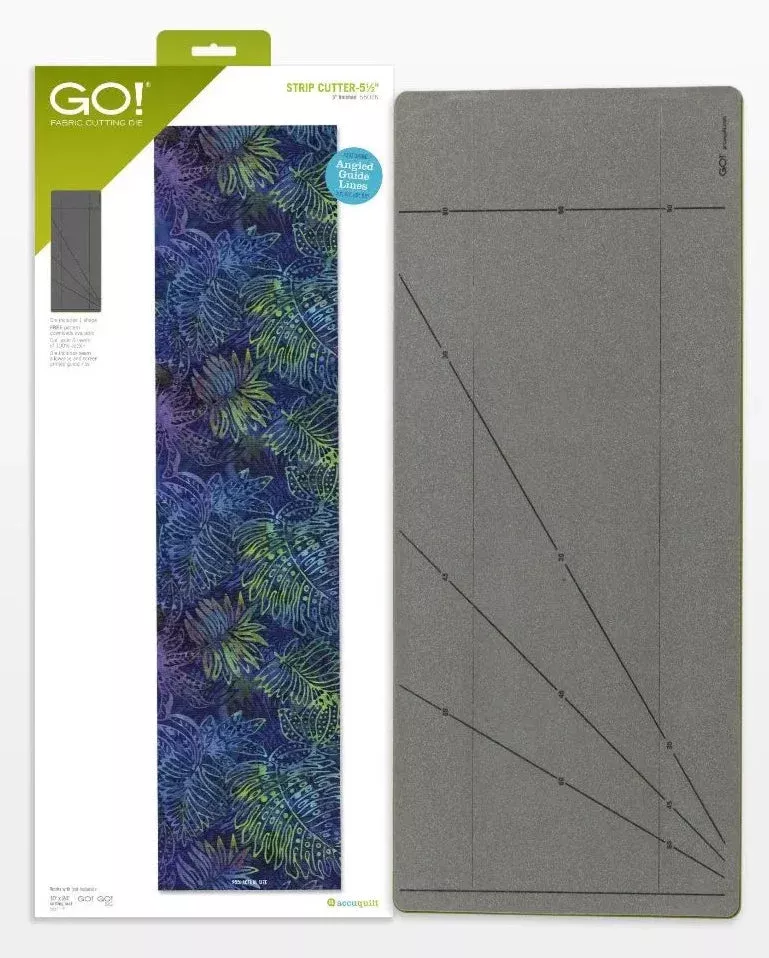 Accuquilt GO! Die 55026 Strip Cutter-5 1/2