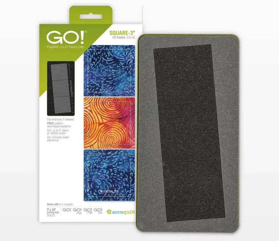 Accuquilt GO! Die 55256 Square 3