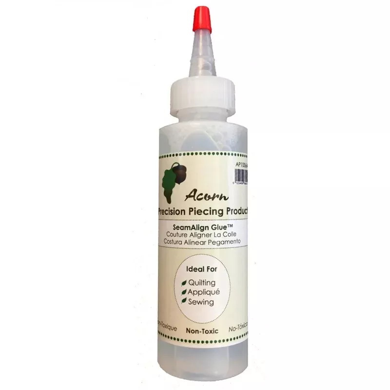 Acorn Precision Piecing Solution – Seam Align Glue – 4 oz.