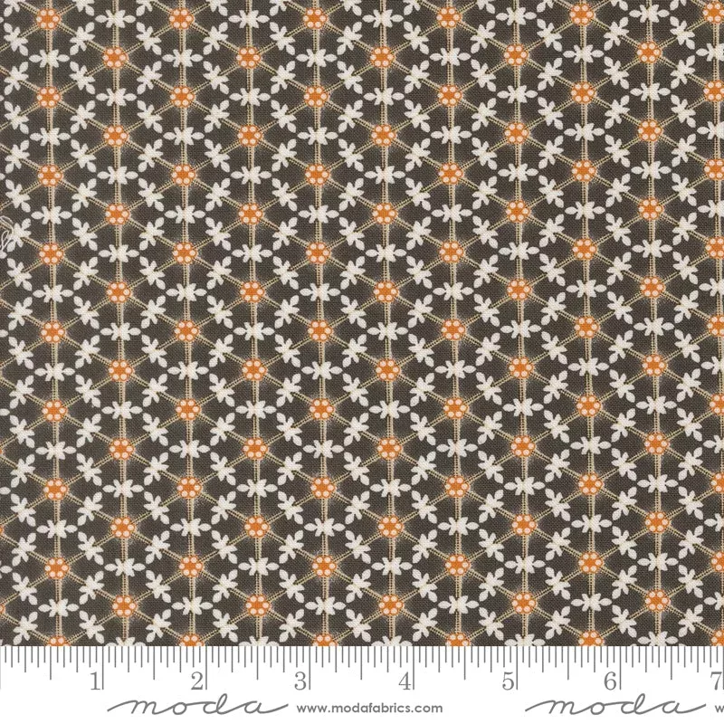 Agatha Road Midnight Wreaths Yardage by Fig Tree & Co. for Moda Fabrics