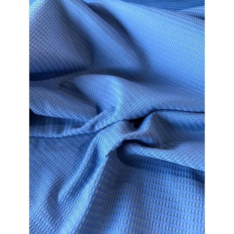 AL 017 cotton jacquard indigo