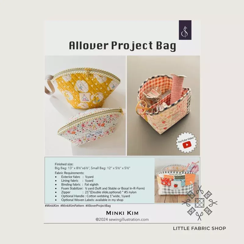 Allover Project Bag | Minki Kim