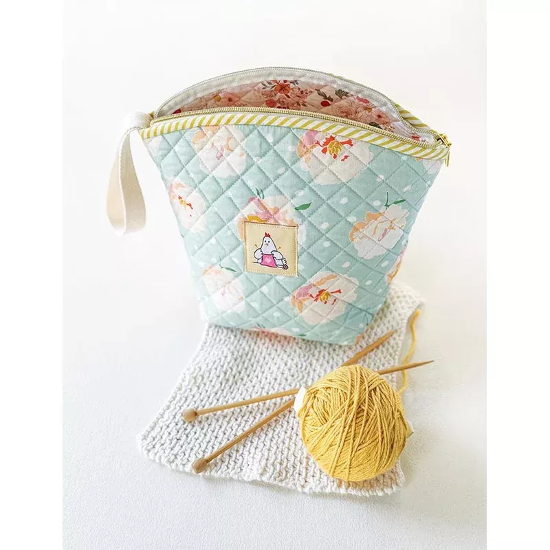 Allover Project Bag Pattern by Minki Kim