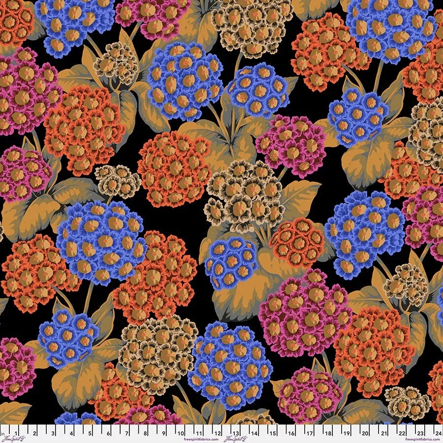 Alpines in Dark Kaffe Fassett Collective August 2025 fabric