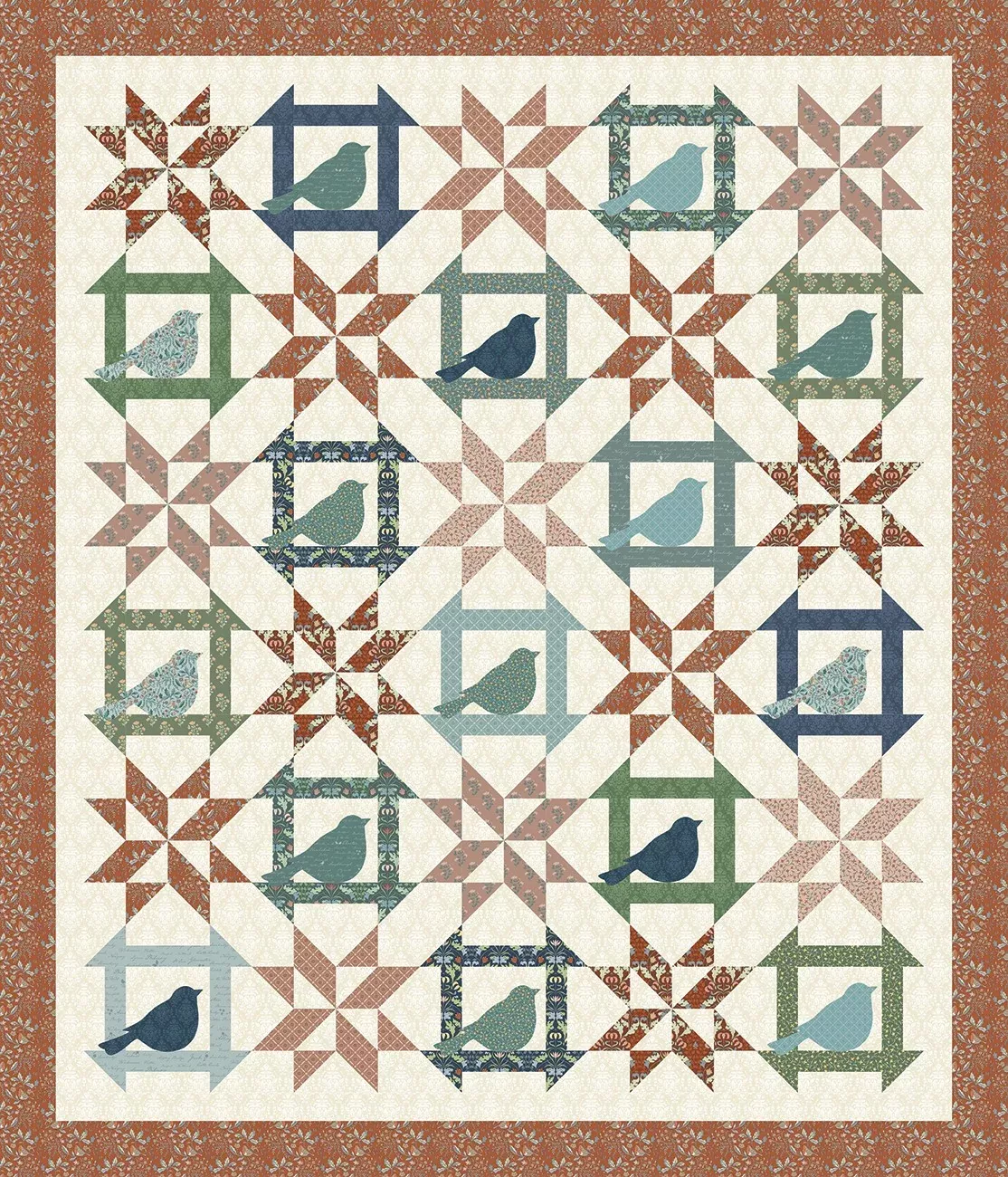Amanda Niederhauser Bluebird Quilt Pattern