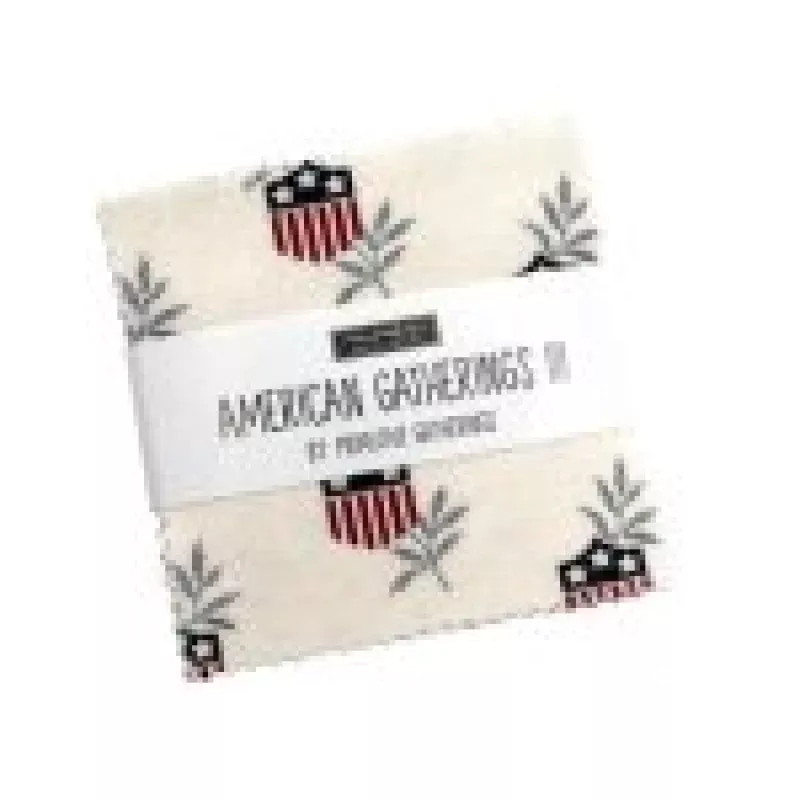 American Gatherings III – Quilting Cotton Fabric – Mini Charm Pack