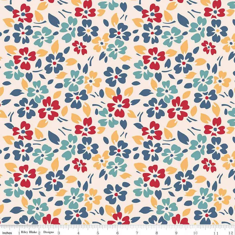 AmericanaWide Back Quilting Fabric – Glory – Multi – 108″