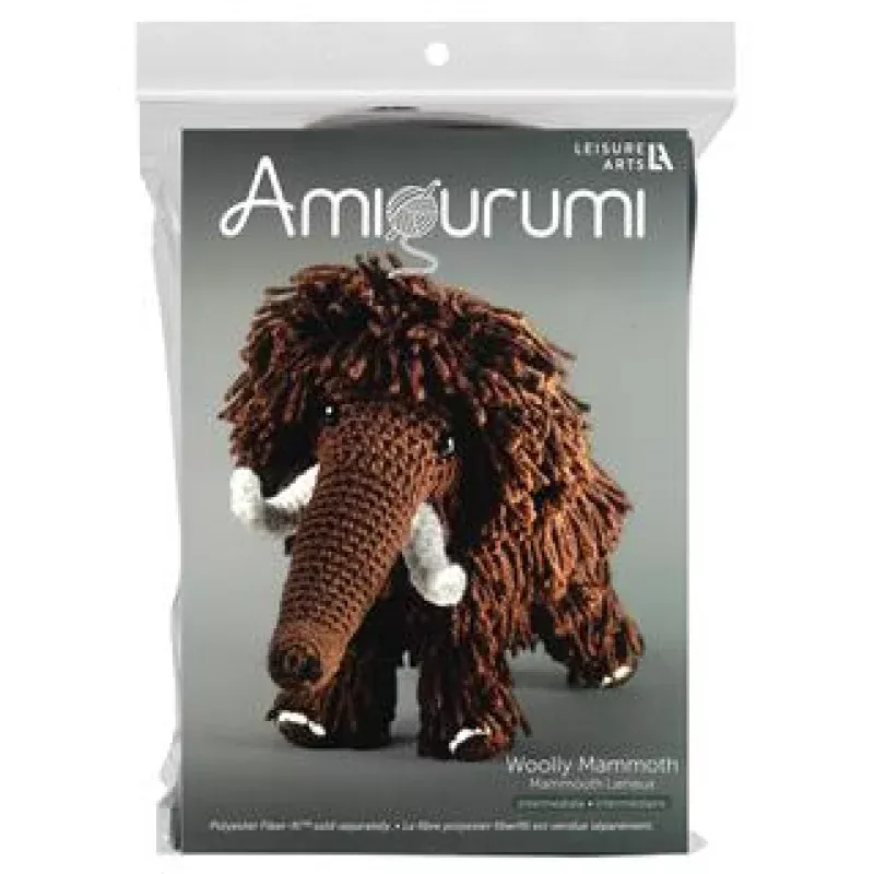 Amigurumi Wolly Mammoth Crochet Kit
