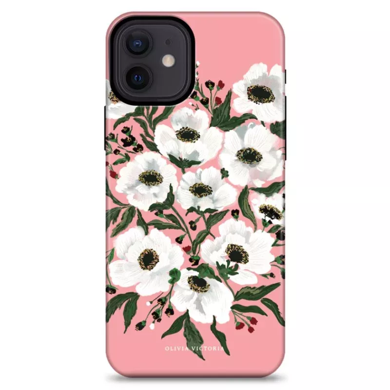 Anemone in pink Phone Case