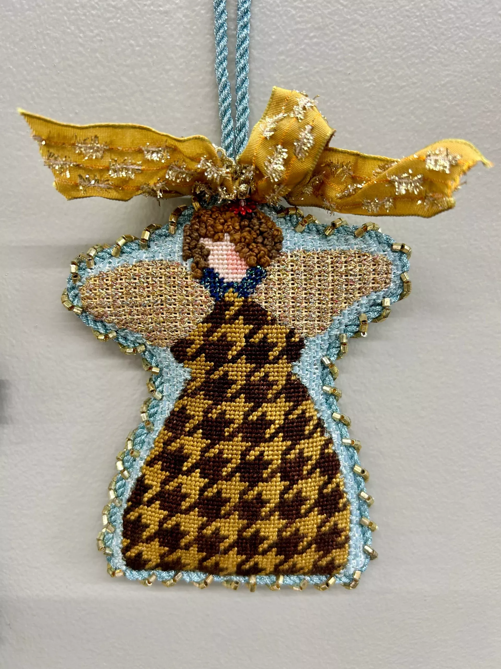 Ann Hanson Angel 2 Houndstooth
