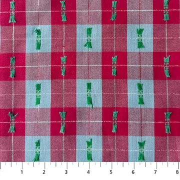Anna Maria Textiles – Silver Lining – Presents in Sugarplum