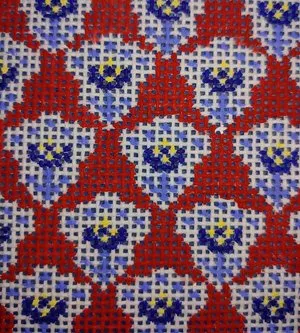 Anne Fisher Needlepoint – Red Provence Insert