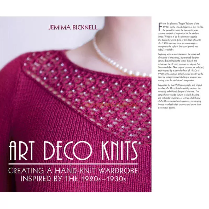 Art Deco Knits by Jemima Bicknell