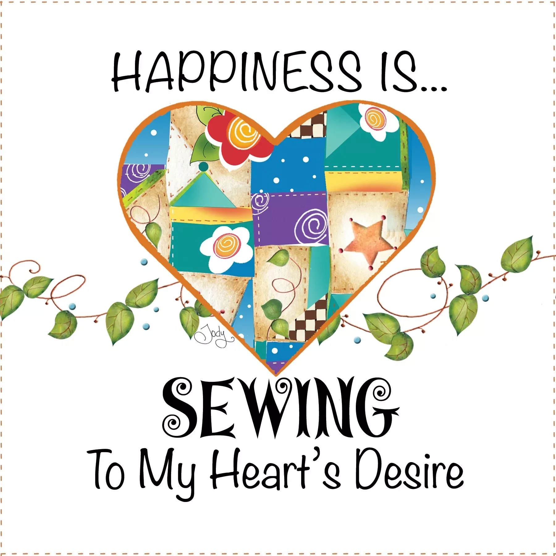 Art Panel H Sew