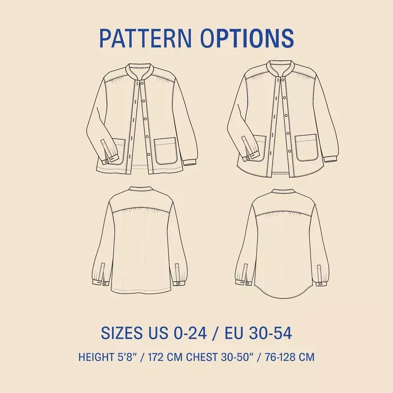 Artist Jacket Sewing Pattern