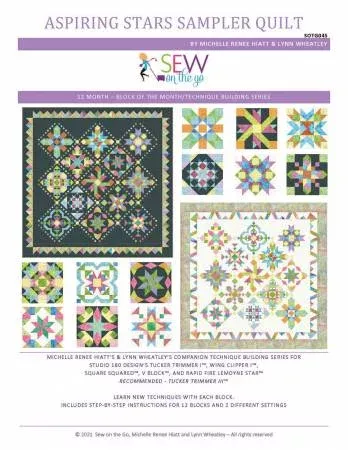 Aspiring Star Sampler – Block of the Month