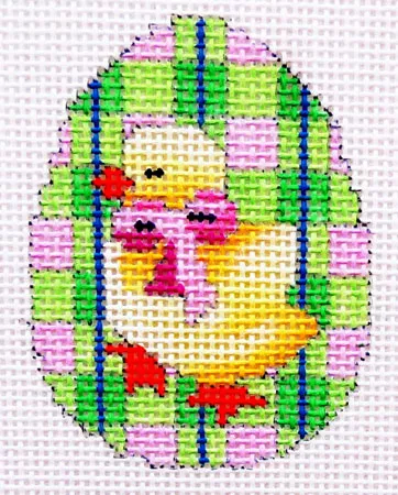 Associated Talents – Chick with Plaid Mini Egg