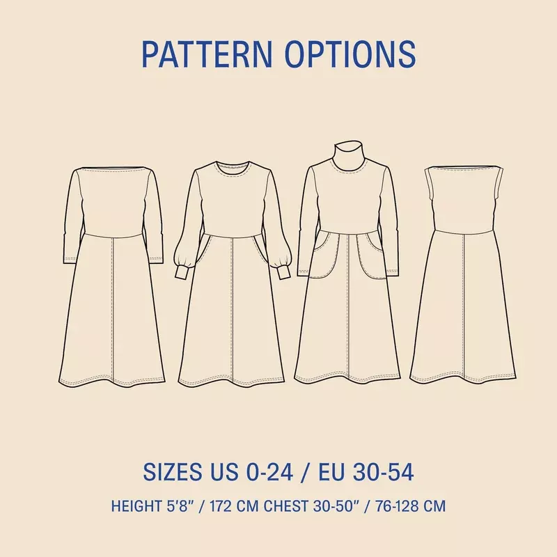 Asta Dress sewing pattern