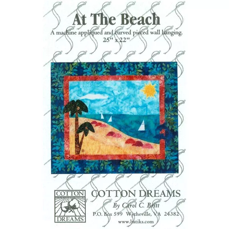 At the Beach Pattern – Cotton Dreams