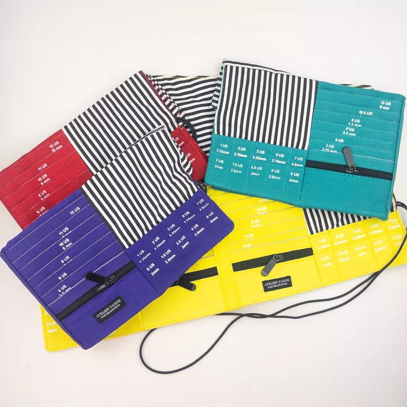 Atelier Canvas Knitting Needle Case