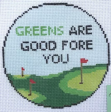 Atlantic Blue Canvas – Greens Are Good For You