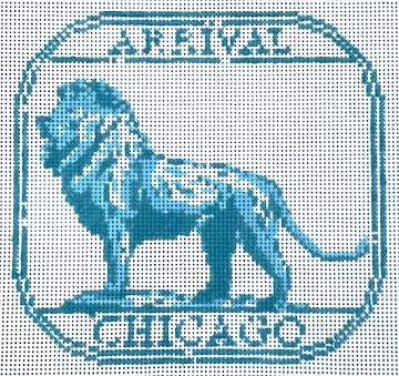 Audrey Wu Designs – Passport Stamp Chicago