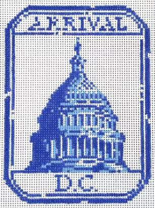 Audrey Wu Designs – Passport Stamp DC