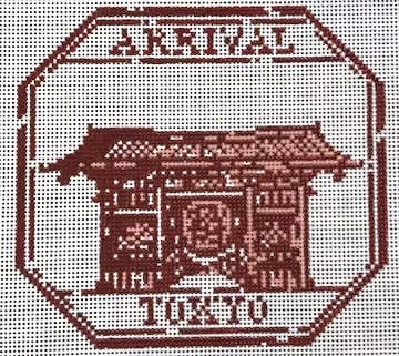 Audrey Wu Designs – Passport Stamp Tokyo