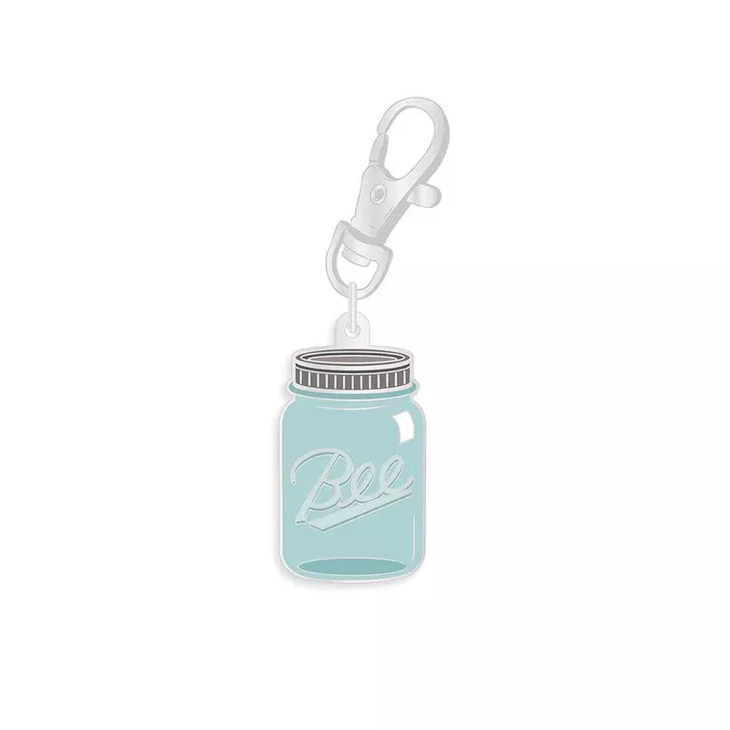 Autumn Jar Enamel Happy Charm by Lori Holt