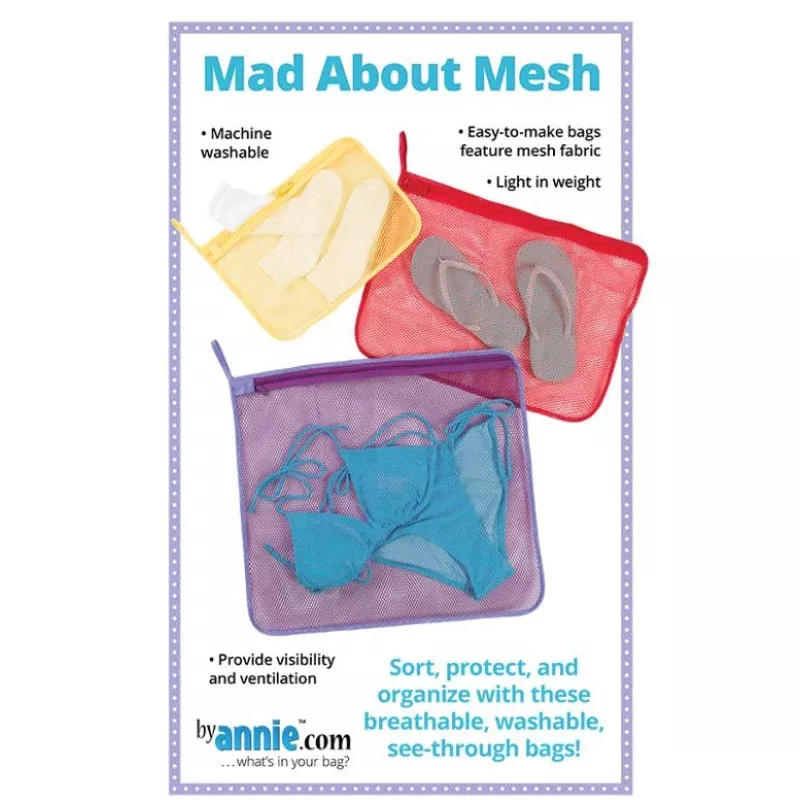 Bag Pattern – Mad About Mesh – Mesh Bag Pattern