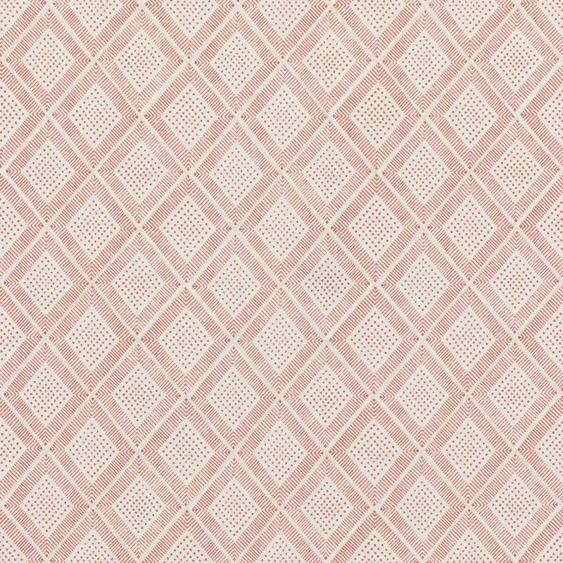 Baker Lifestyle Block Trellis Fuchsia Fabric