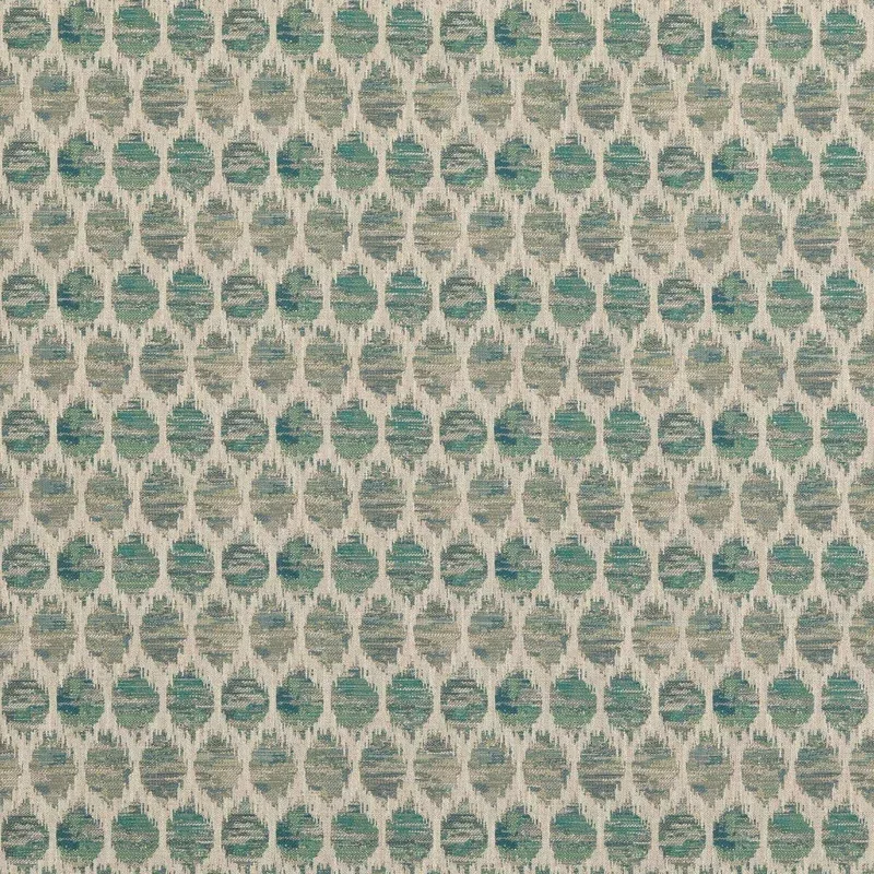 Baker Lifestyle Honeycomb Aqua Fabric