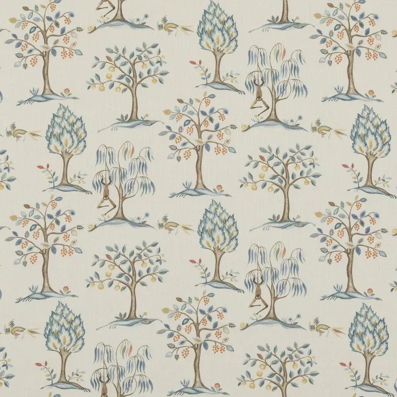 Baker Lifestyle Lilliput Blue Fabric