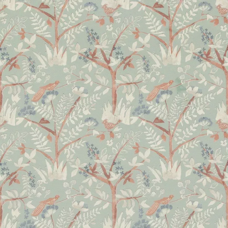Baker Lifestyle Lulworth Aqua Fabric