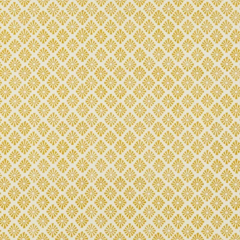 Baker Lifestyle Sunburst Yellow Fabric